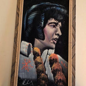 70s Black Velvet Paintings - Etsy