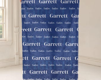 Personalized Baby Name Blanket, Custom Minky Blanket for Newborns, Keepsake Gift, Cozy Soft Plush Blanket