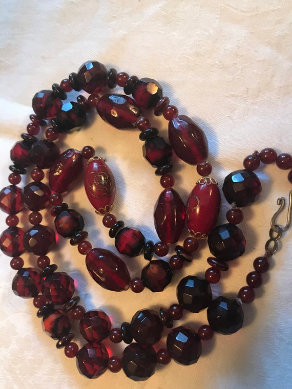Cherry Amber Necklace #3