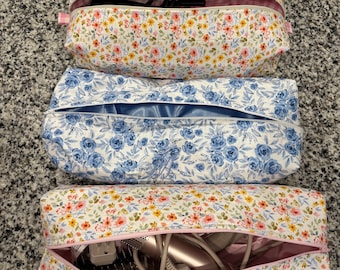 Hair Tool Bag Large Cosmetic Toiletry Fit Up To 3 Hair Tools