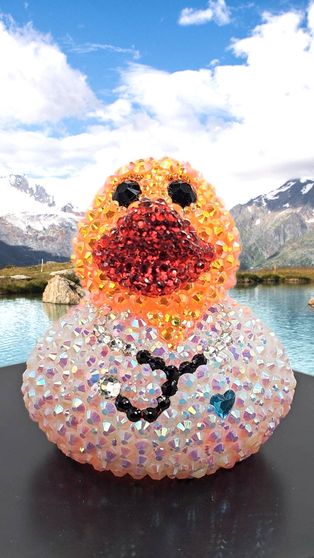 Custom Rhinestone Duck 77 - Etsy
