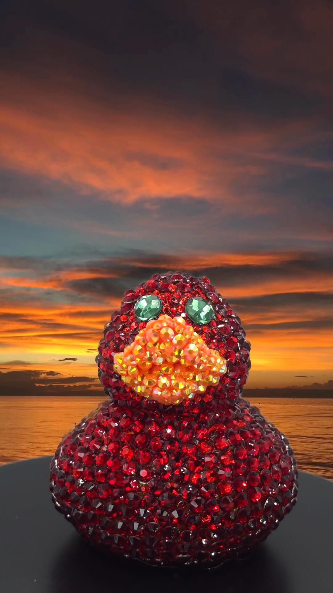 Custom Rhinestone Duck 94 - Etsy