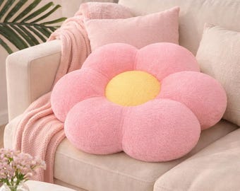 Flower Pillow Cushion for Sofa Bedroom and Cozy Home Decor