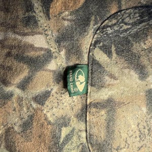 Vintage Mossy Oak Camo Button Up Shirt XL Workwear Y2K Gorpcore Hunting OG Camo image 3
