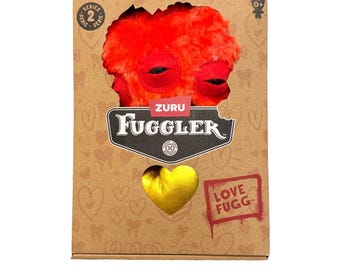 Fuggler Love Fugg Series 2 ANNOYED ALIEN Red Gold Heart Funny Ugly Monsters