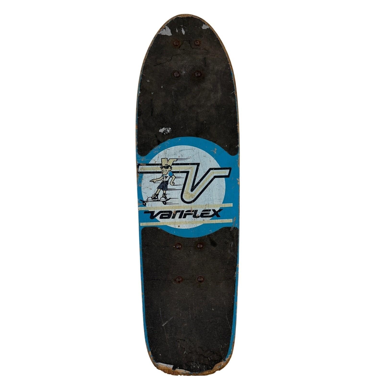 Vintage 80s Skateboard Variflex Jack Ripper 1980s Complete Deck