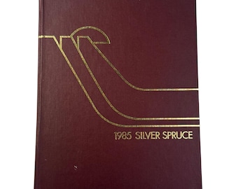 Anuario Silver Spruce de la Universidad Estatal de Colorado, edición de 1985 (CSU Rams)
