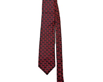 Corbata vintage Farrell Reed, novedad, 100% seda, Steamroller, Hartford, EE. UU.
