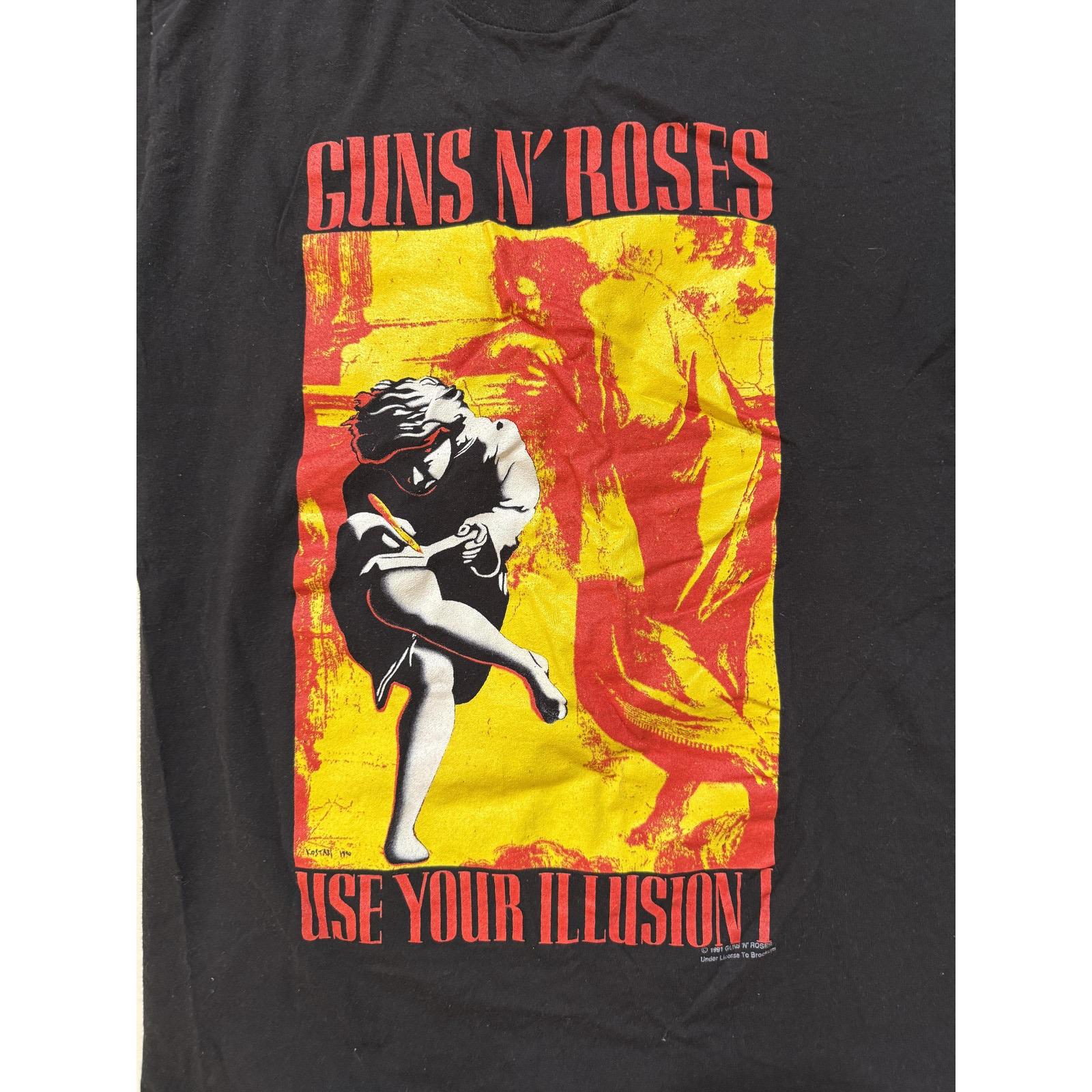 Guns Use Your Illusion Tシャツ 90s BROCKUM Guns N Roses Shirt