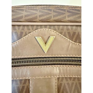 Valentino Purse Women VINTAGE Crossbody Monogram Quiet Luxury Handbag Made Italy image 2