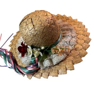 Prairie Straw Hat - Etsy display picture 1