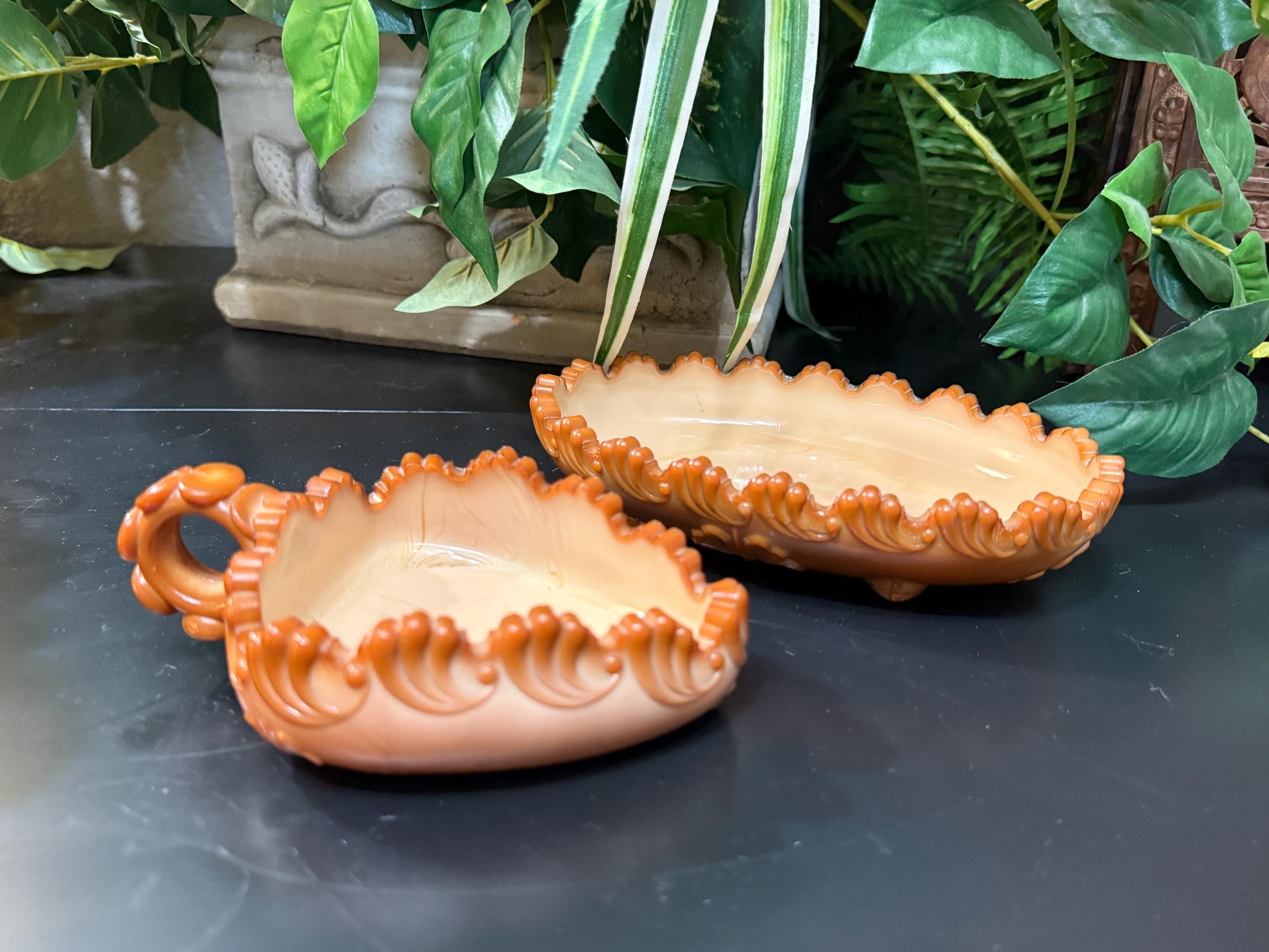 Fenton candy dishes - Etsy 日本