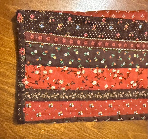 Handmade Quilted Folk Art Jacket – Patchwork Prai… - image 10