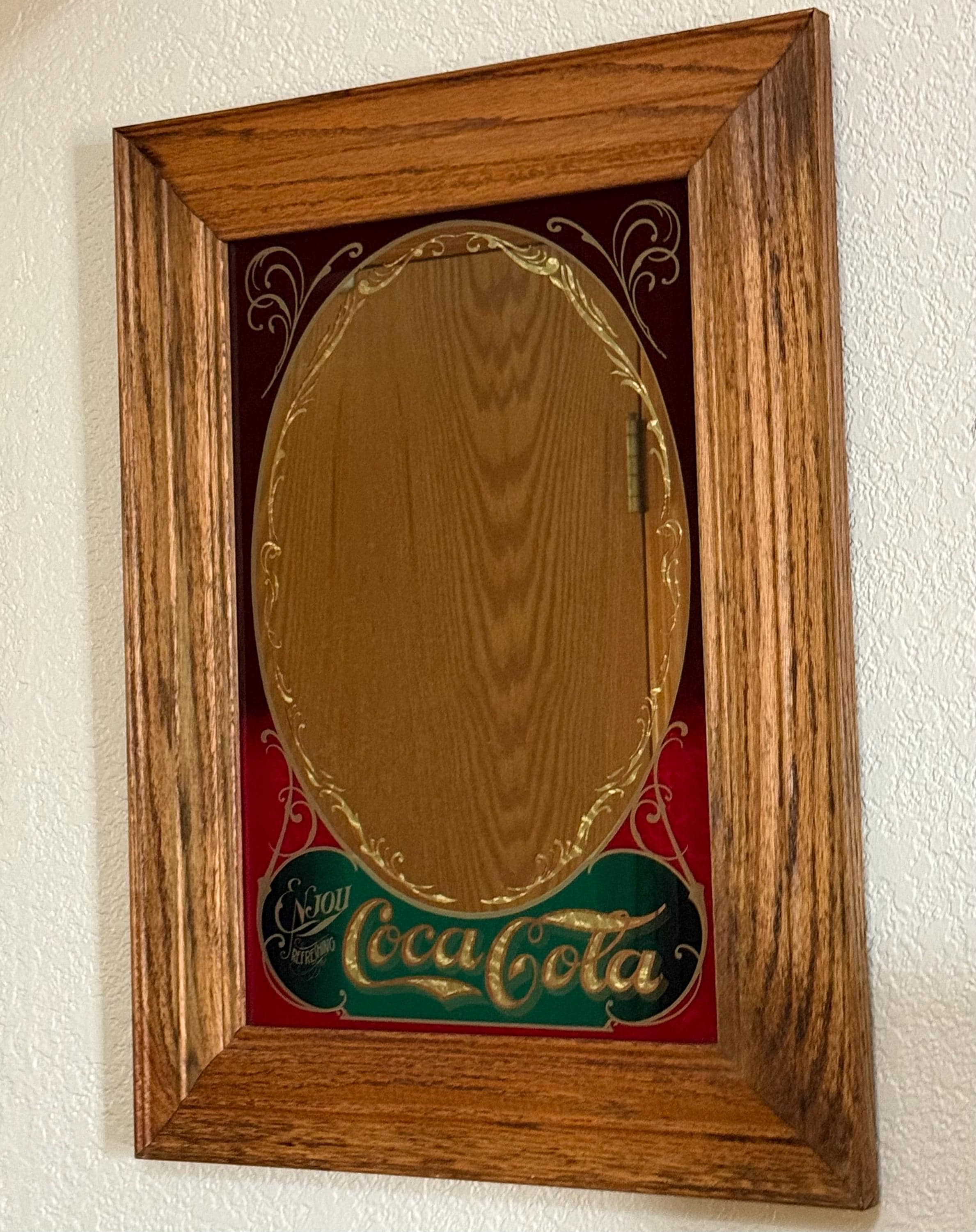 Antique Coke Mirror - Etsy