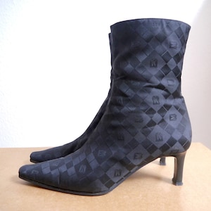 BRUNO MAGLI BOOTS, gore-tex square toe ankle boots, 38 dazzling 90s boots