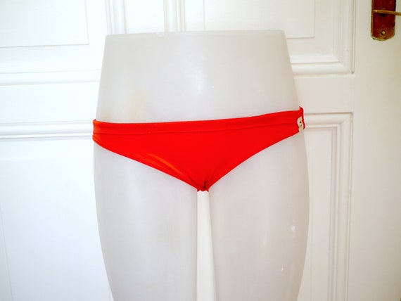 The hot little red Bikini swim pantie waist  - image 3