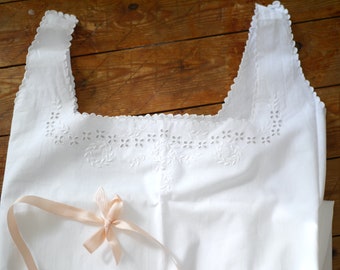 Vintage white cotton Dress