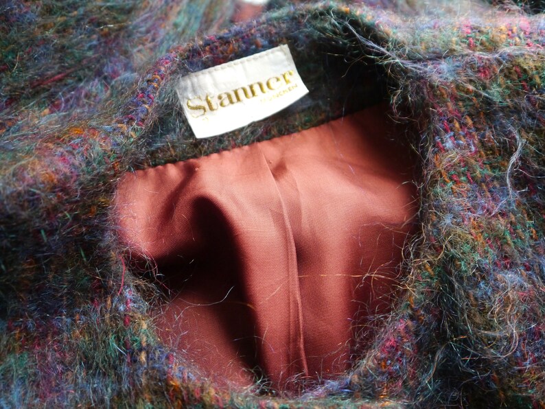 medium 80s Mohair Blazer women/'s vintage jacket