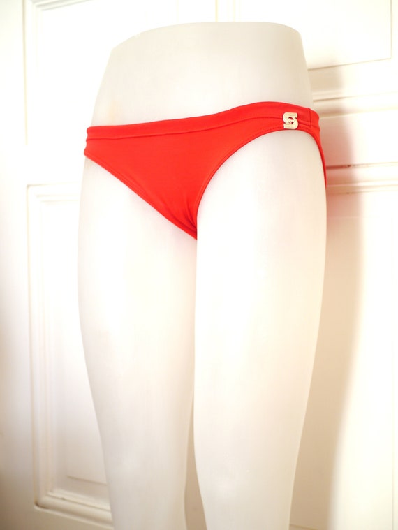 The hot little red Bikini swim pantie waist  - image 4