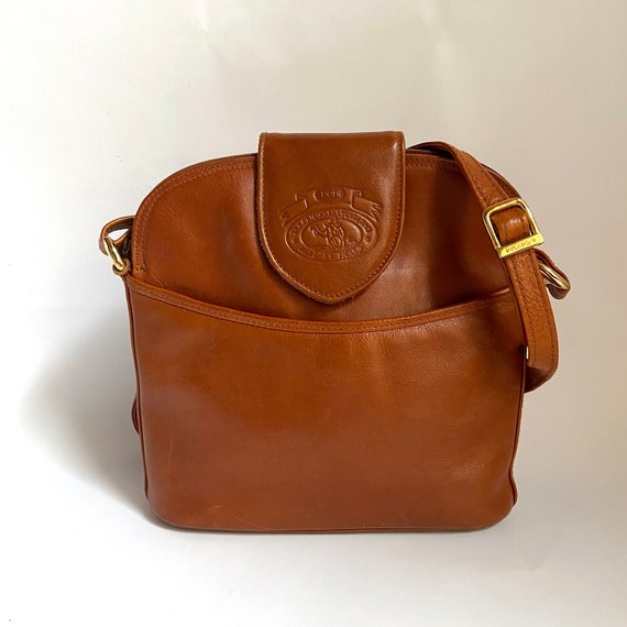 Women's Vintage Bag, Leather Cross shoulder handb… - image 3