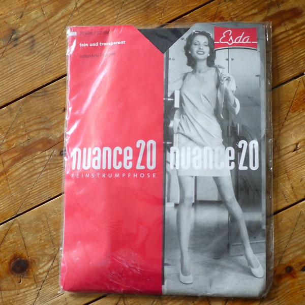 collants vintage / collants noirs années 80 90