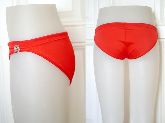 The hot little red Bikini swim pantie waist  - image 2