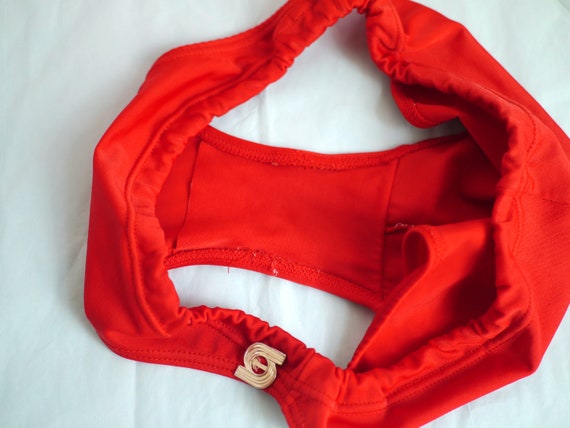 The hot little red Bikini swim pantie waist  - image 9