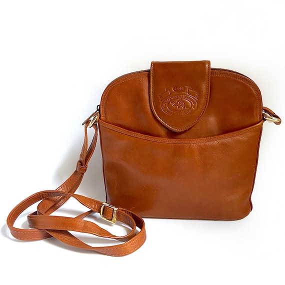 Women's Vintage Bag, Leather Cross shoulder handb… - image 1