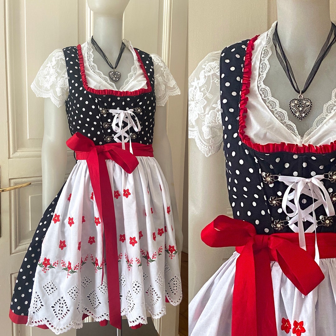 dirndl apron tie meaning