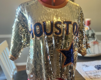 Astros Sequin Jersey