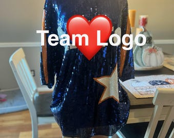 Astros Sequin Jersey
