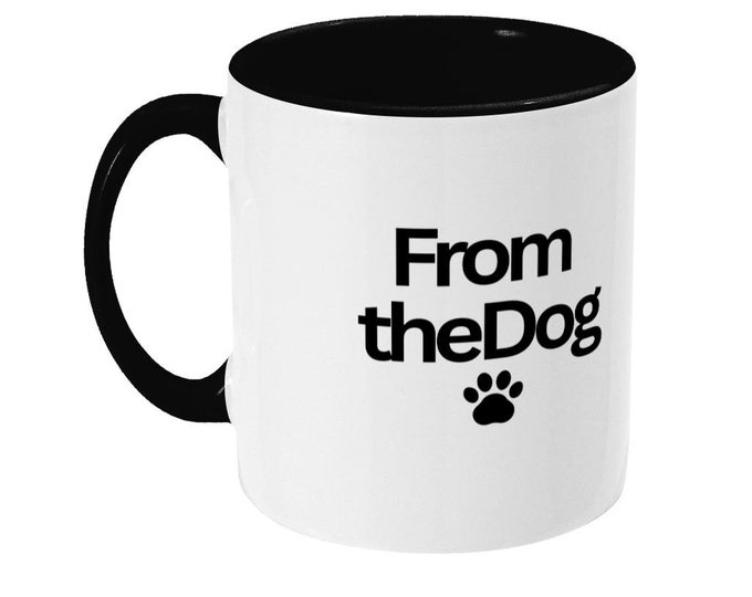 Featured listing image: Two Toned From the Dog Mug