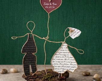 Paper wire figures • Couples • Families • Children • Individuals • Pets • Lovingly unique items