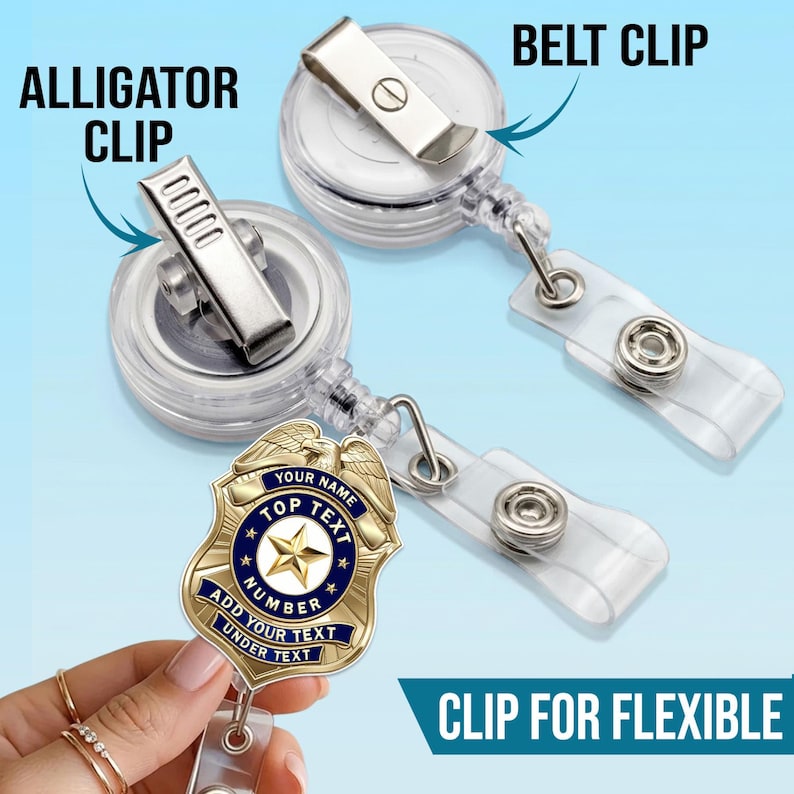 Custom Police Name And Number Badge Reel Personalized Police Gold custom-police-name-and-number-badge-reel-personalized-police-gold