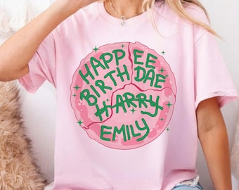 Camiseta de cumpleaños personalizada para fanáticos de los magos, camisa de color cómodo, sudadera Happee Birthdae, sudadera con capucha de pastel mágico, regalo para amantes de los libros