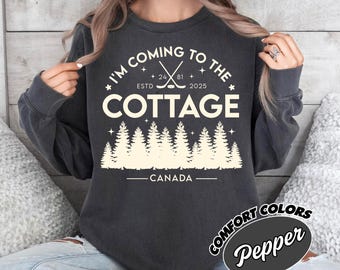 Camiseta "Voy a la cabaña" con colores cómodos, sudadera romántica de hockey, camiseta de película LGBT, regalo LGBT