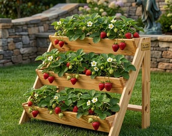 Progetti per fioriere a più livelli, progetto di lavorazione del legno per aiuole rialzate, costruzione di orti all'aperto