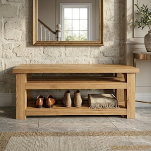 DIY Mudroom Bench Plan, Woodworking Plans PDF, Flip Seat Storage Bench