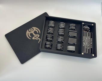 DoK-tokens set met Blessing Tracker: compatibel met Age of Sigmar, AoS, Warhammer, Daughters of Khaine.