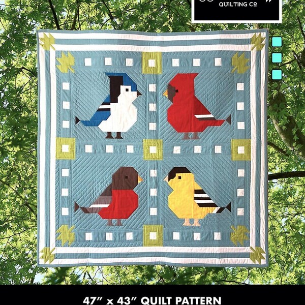 Bird Quilt Pattern - Etsy