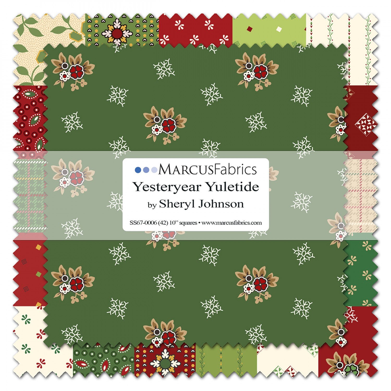 Yesteryear Yuletide by Sheryl Johnson of Temecula Quilt Company