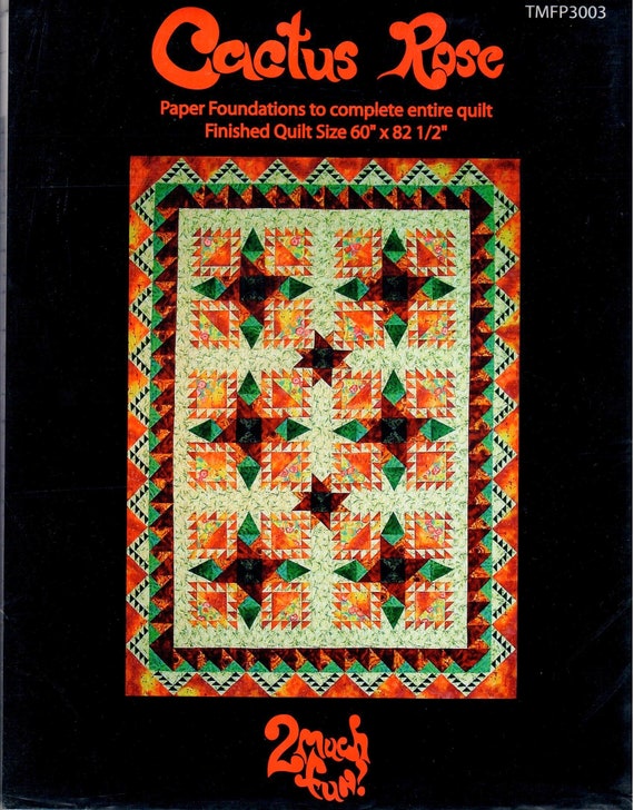 cactus rose quilt pattern