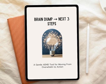 ADHD Brain Dump Action Planning (PDF)
