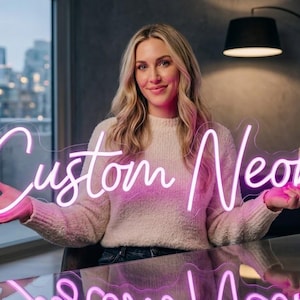 Insegna al neon personalizzata, insegna al neon a LED, luce al neon, insegne al neon, insegna al neon per camera da letto, insegna al neon per matrimonio, regalo personalizzato, decorazioni per la casa, decorazioni murali