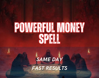Powerful Money Spell | Wealth & Abundance Manifestation Ritual | Fast Financial Energy | Same Day Casting | Personalized Prosperity Spell