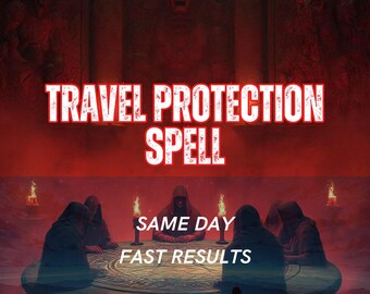 Travel Protection Spell | Safe Journey & Energy Shield Ritual | Protection During Travel Movement | Same Day Casting | Personalized
