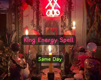 King Energy Spell – Personal Power, Confidence & Leadership Alignment