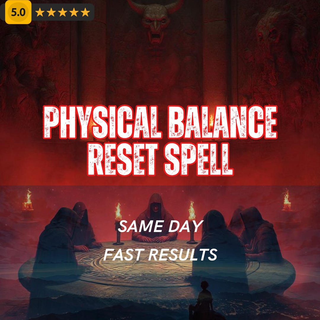 Physical Balance Reset Spell – Body Stability, Grounding & Gentle ...