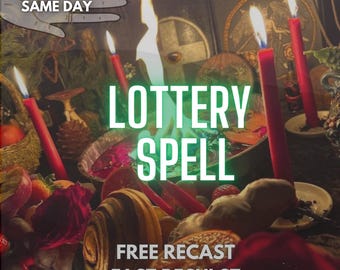 Lottery Spell – Attract Massive Luck and Fortune – Powerful Digital Ritual for Lottery Success