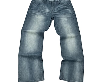 Vintage Guess Jeans - Raka ben Autentisk 90-/00-talsdenim